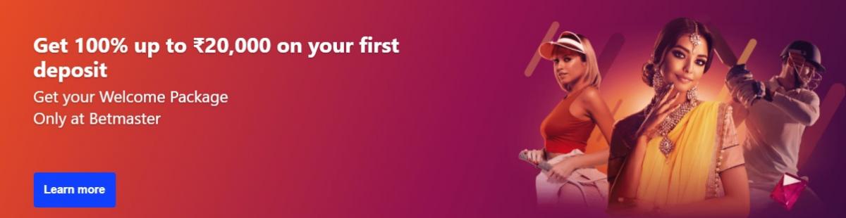 Betmaster Casino India Welcome Bonus