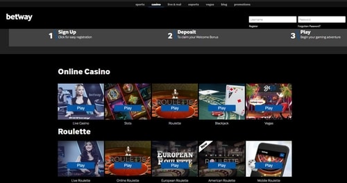Betway Casino Review