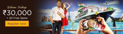 CasinoCruise Welcome Bonus India