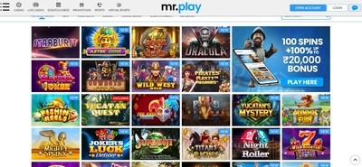 mr.play Casino Review India