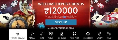Royal Vegas Casino Welcome Bonus India